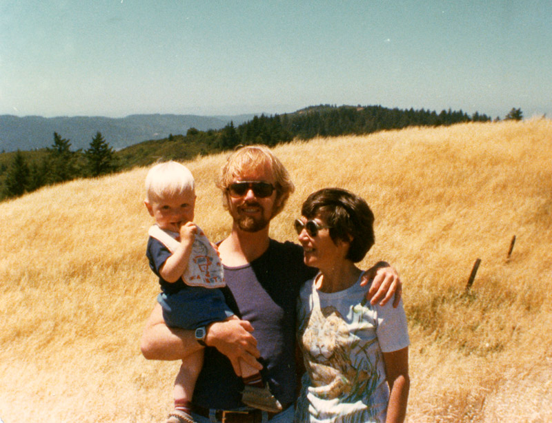 Dave hiking