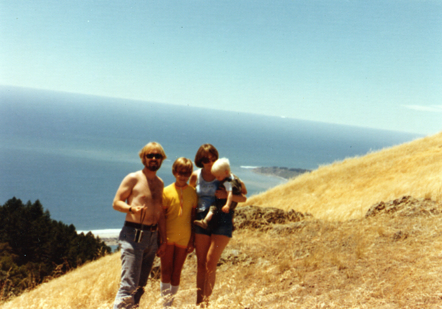 Dave hiking
